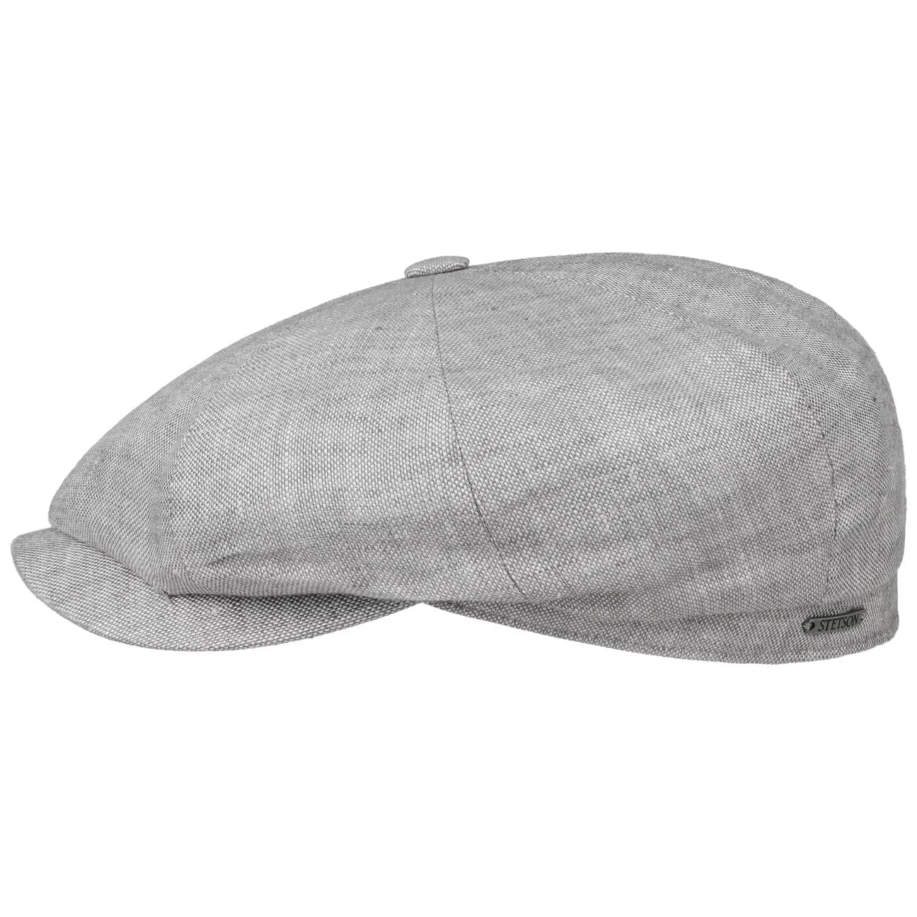 Hatteras Classic Linen Flat Cap by Stetson