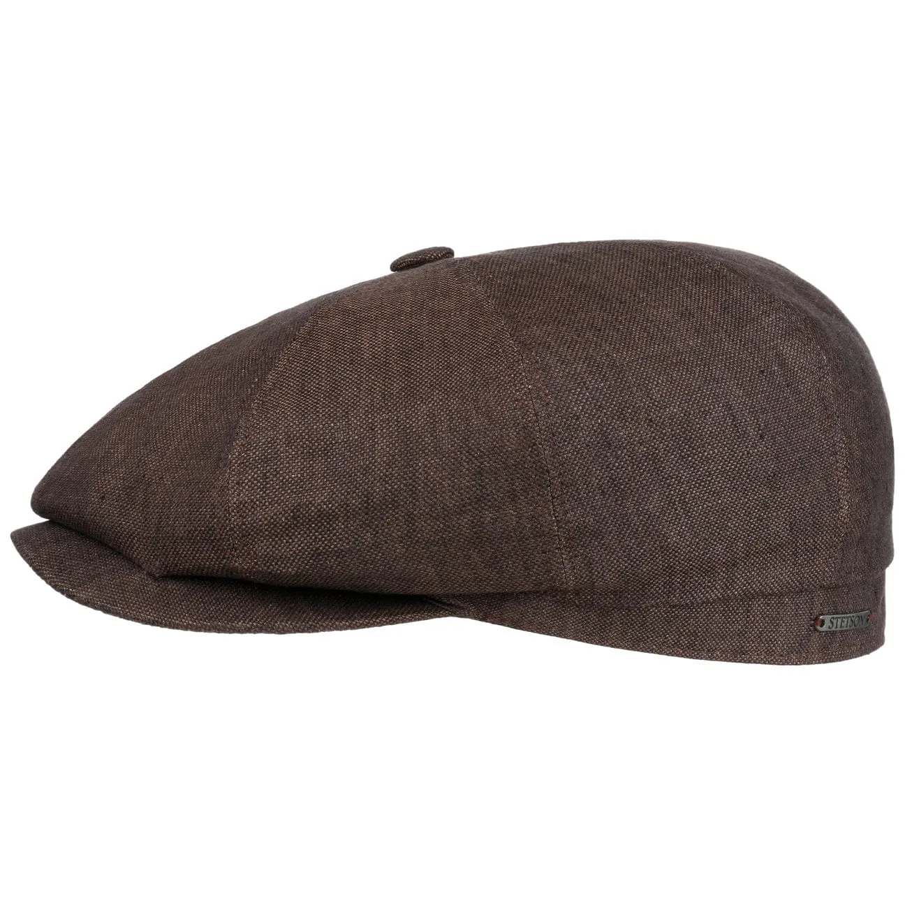 Hatteras Classic Linen Flat Cap by Stetson