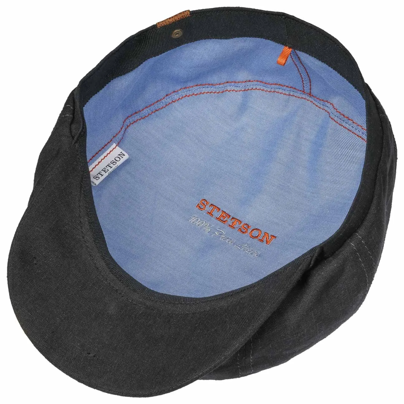 Hatteras Linen Newsboy Cap by Stetson