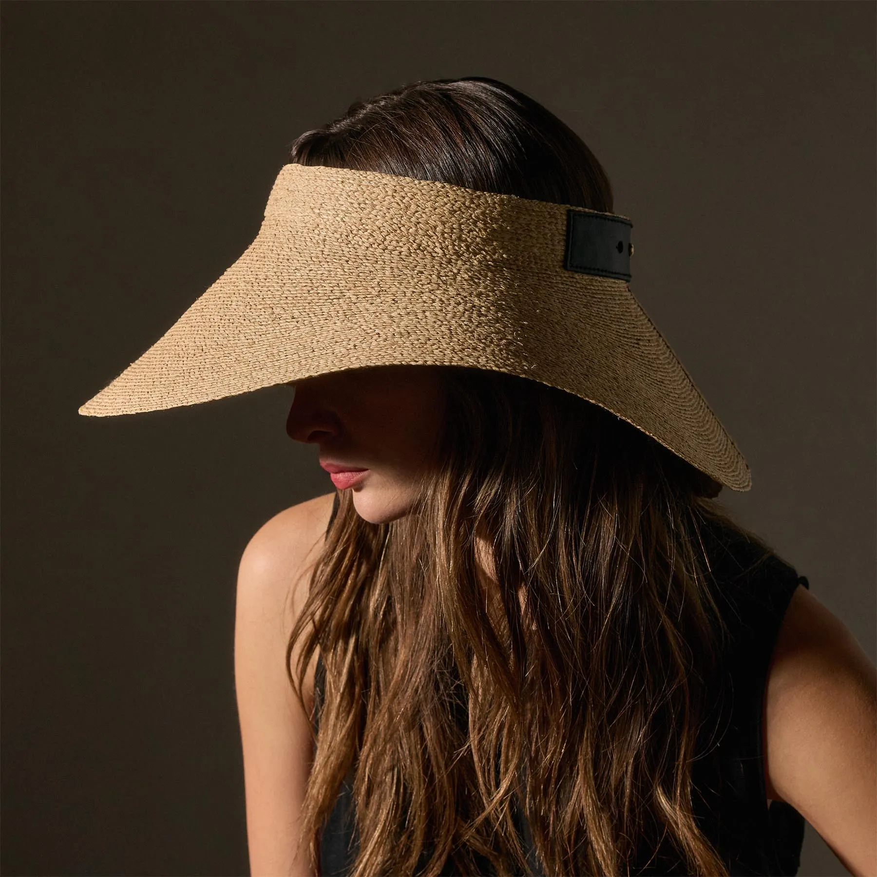 Janessa Leone Birdie Visor - Natural