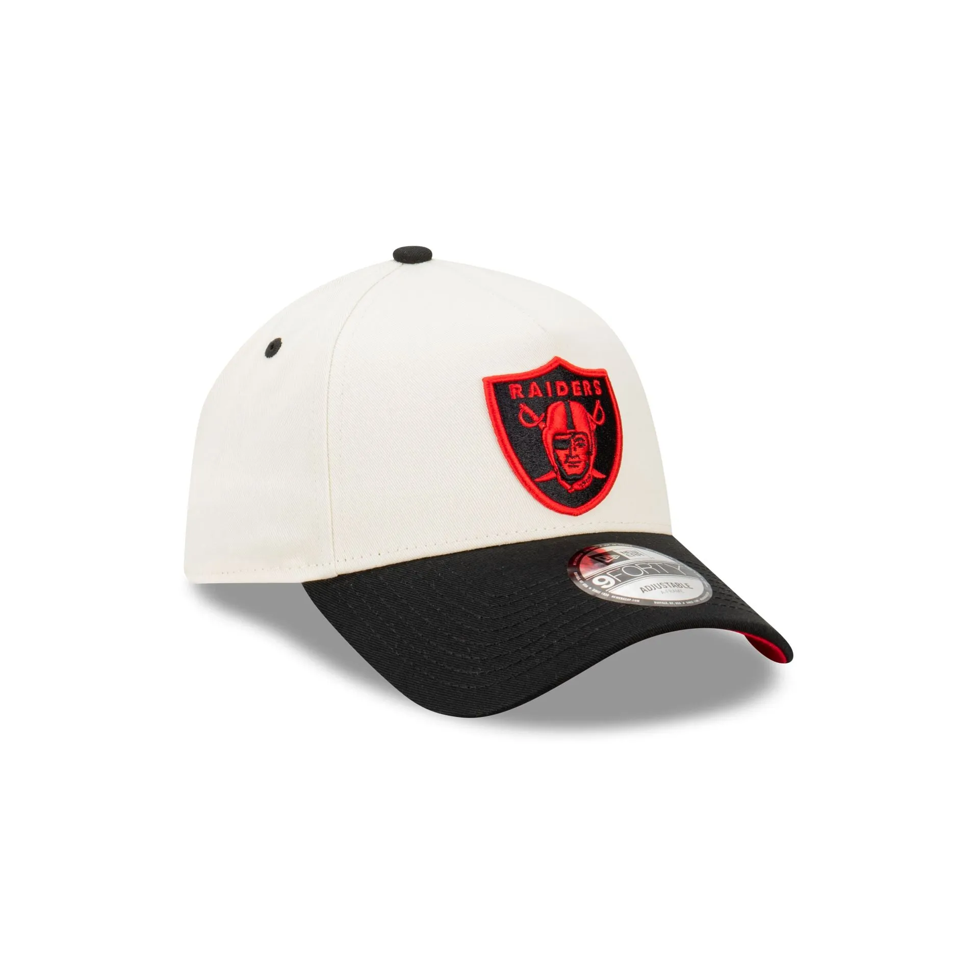 Las Vegas Raiders Ivory Blaze 9FORTY A-Frame Snapback