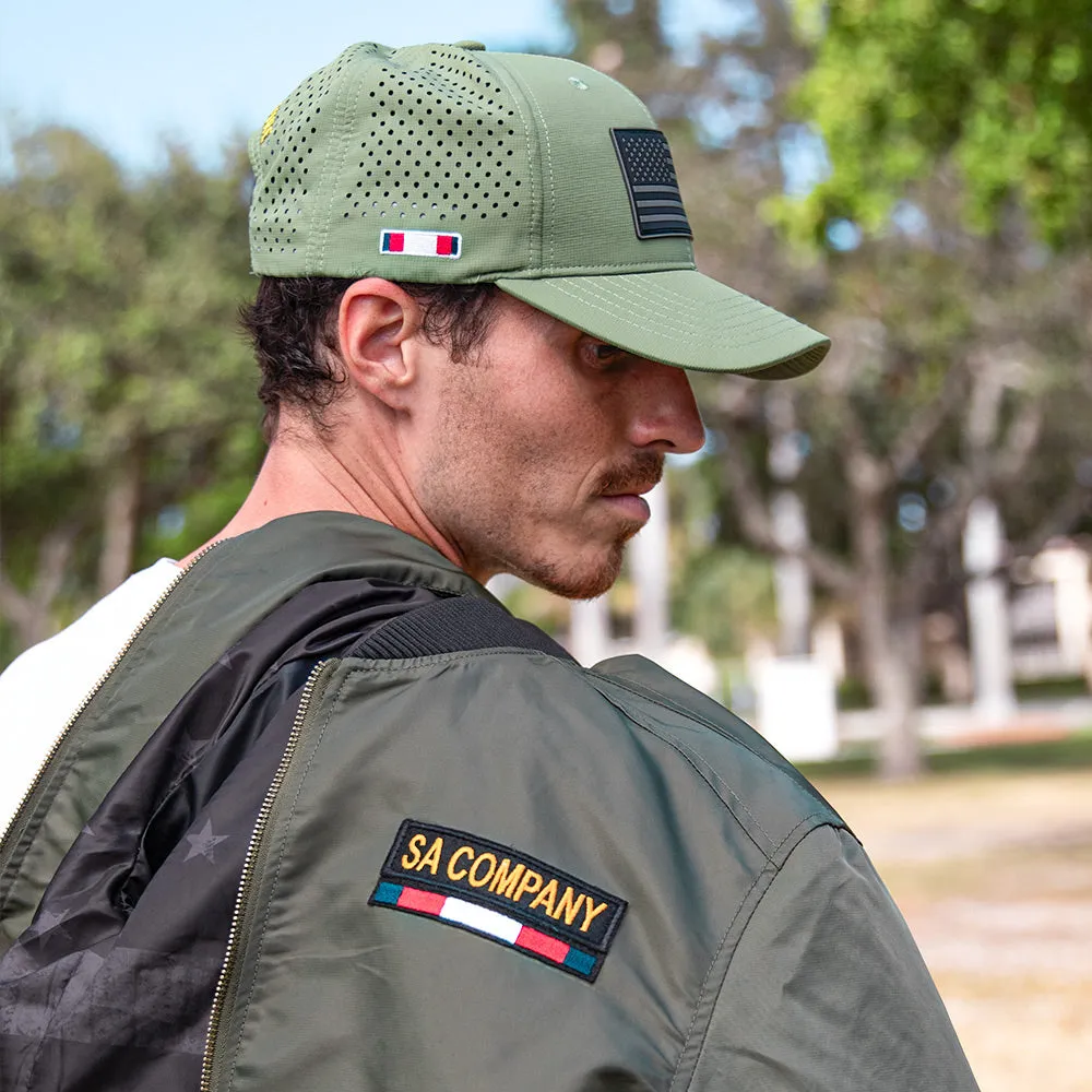 Limited Edition Performance Snapback | Honor | OD Green