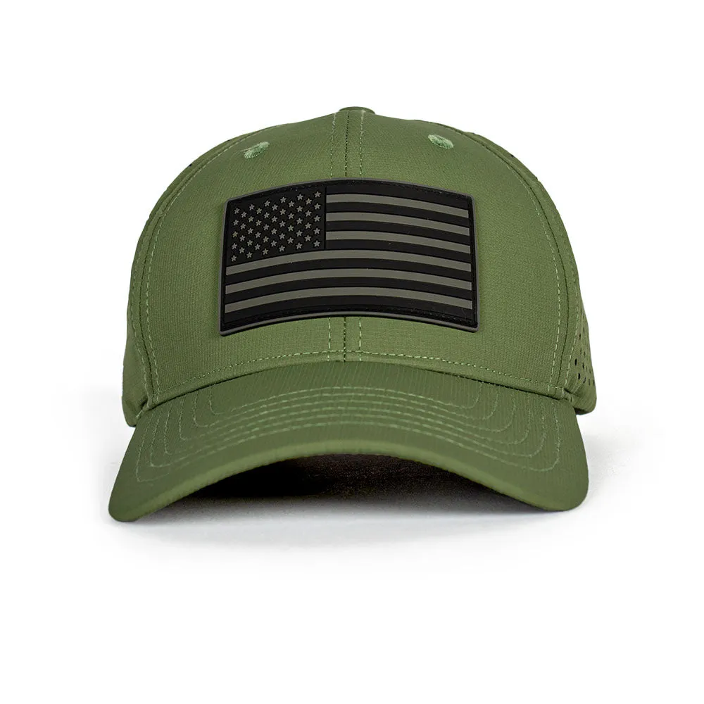 Limited Edition Performance Snapback | Honor | OD Green