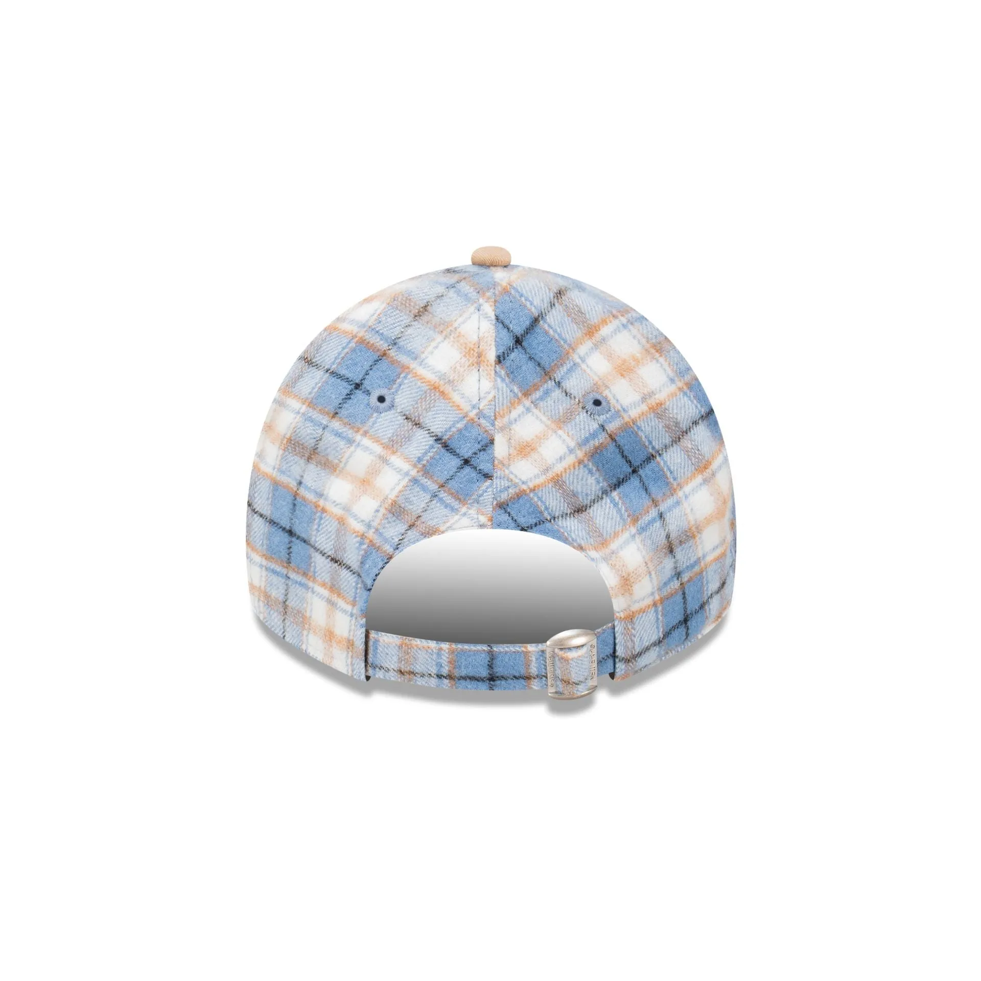 Los Angeles Dodgers Plaid Two-Tone 9TWENTY Cloth Strap