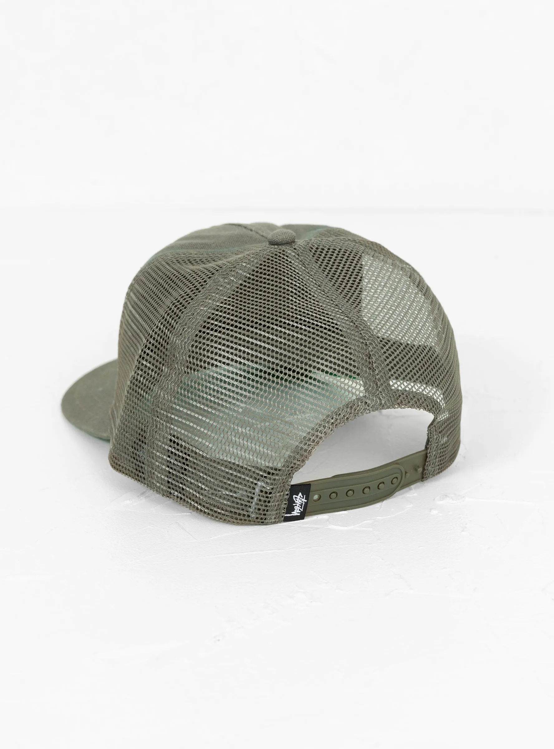 MD Big Stock Mesh Cap Army Green