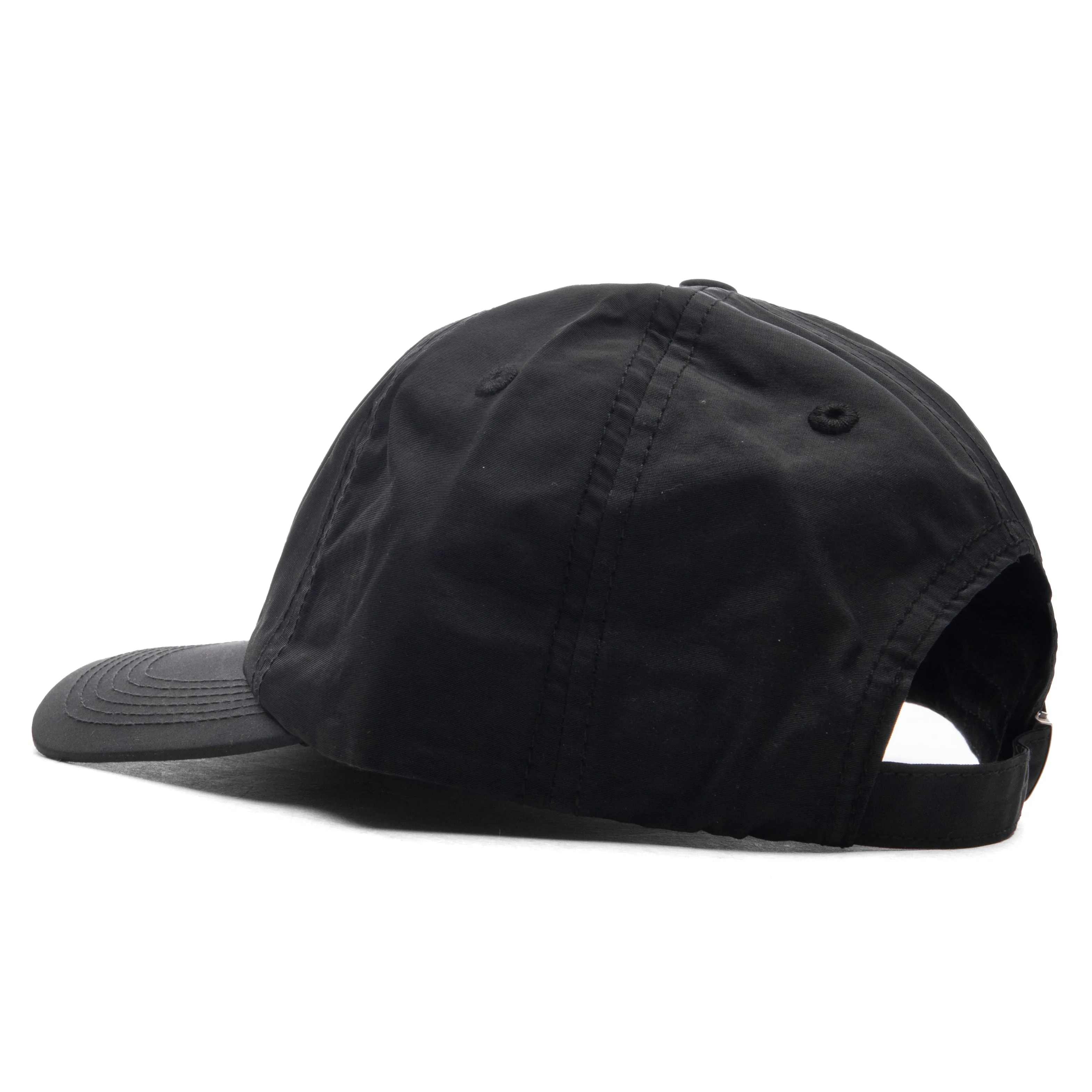 Medieval 6-Panel Strapback Hat - Black