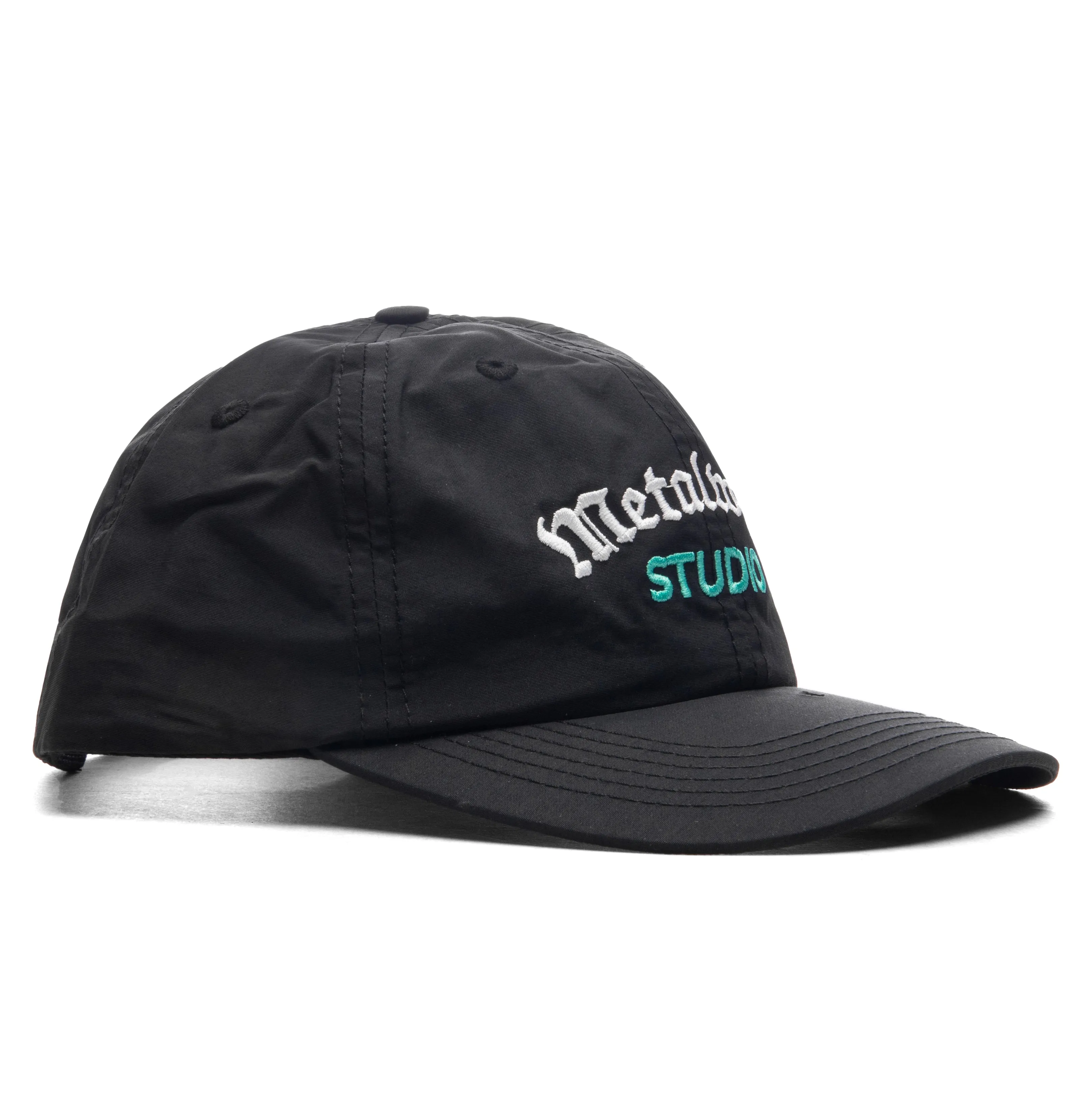 Medieval 6-Panel Strapback Hat - Black