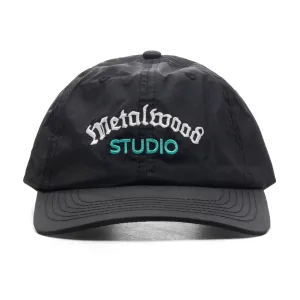 Medieval 6-Panel Strapback Hat - Black