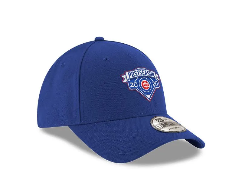 Men's Chicago Cubs New Era Royal 2020 Postseason Locker Room 9FORTY Adjustable Hat