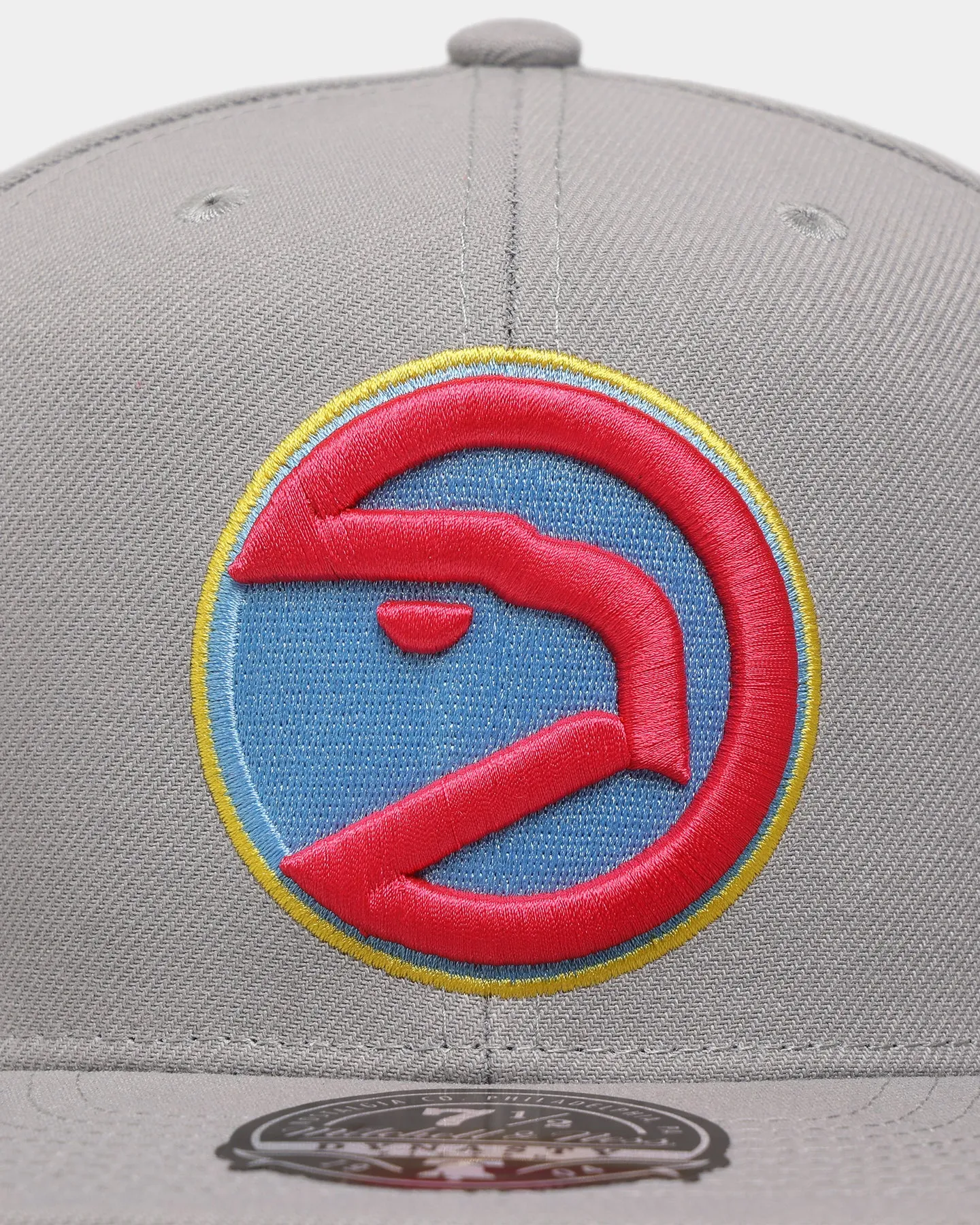 Mitchell & Ness Atlanta Hawks 'Til Dawn' Fitted Grey