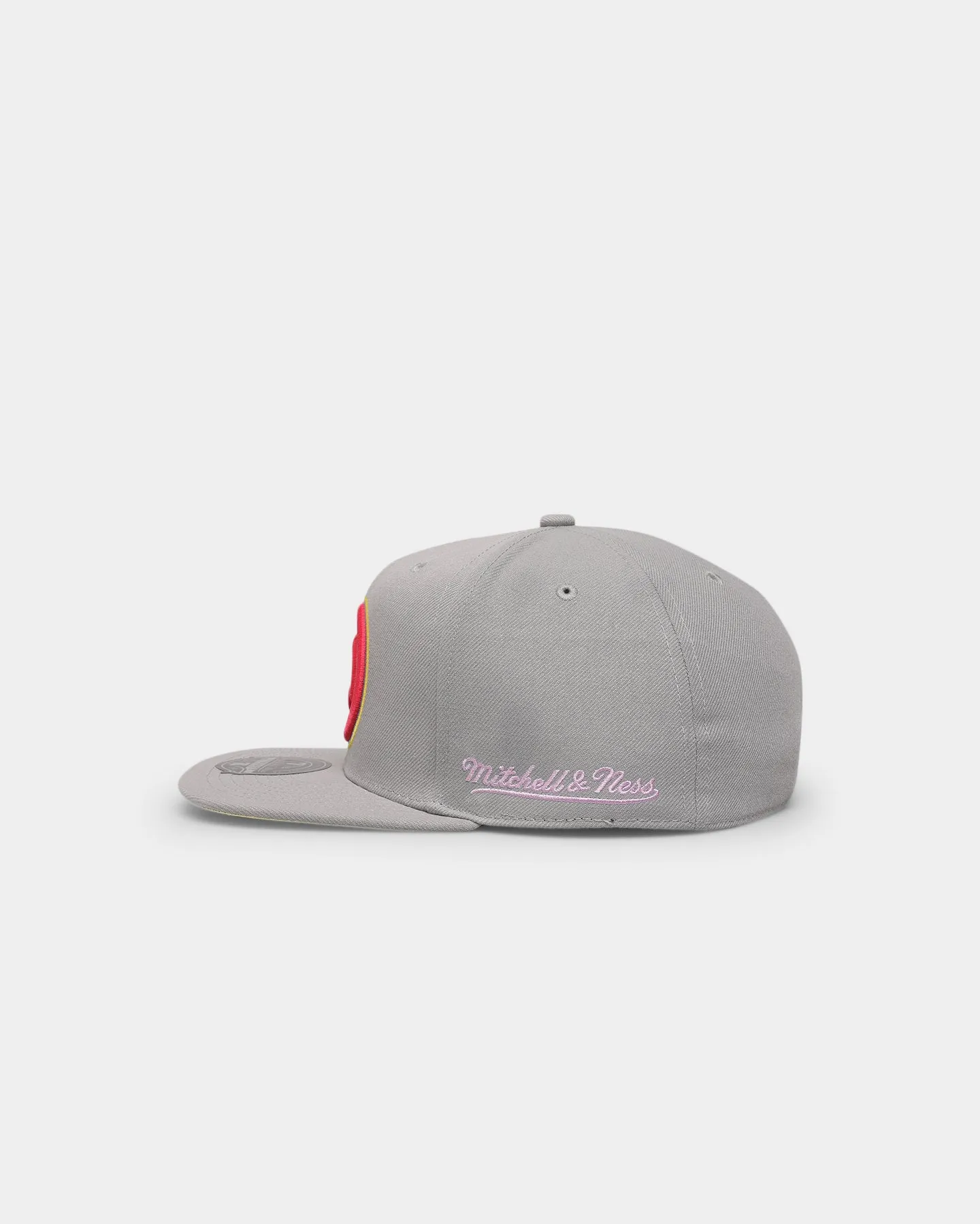 Mitchell & Ness Atlanta Hawks 'Til Dawn' Fitted Grey
