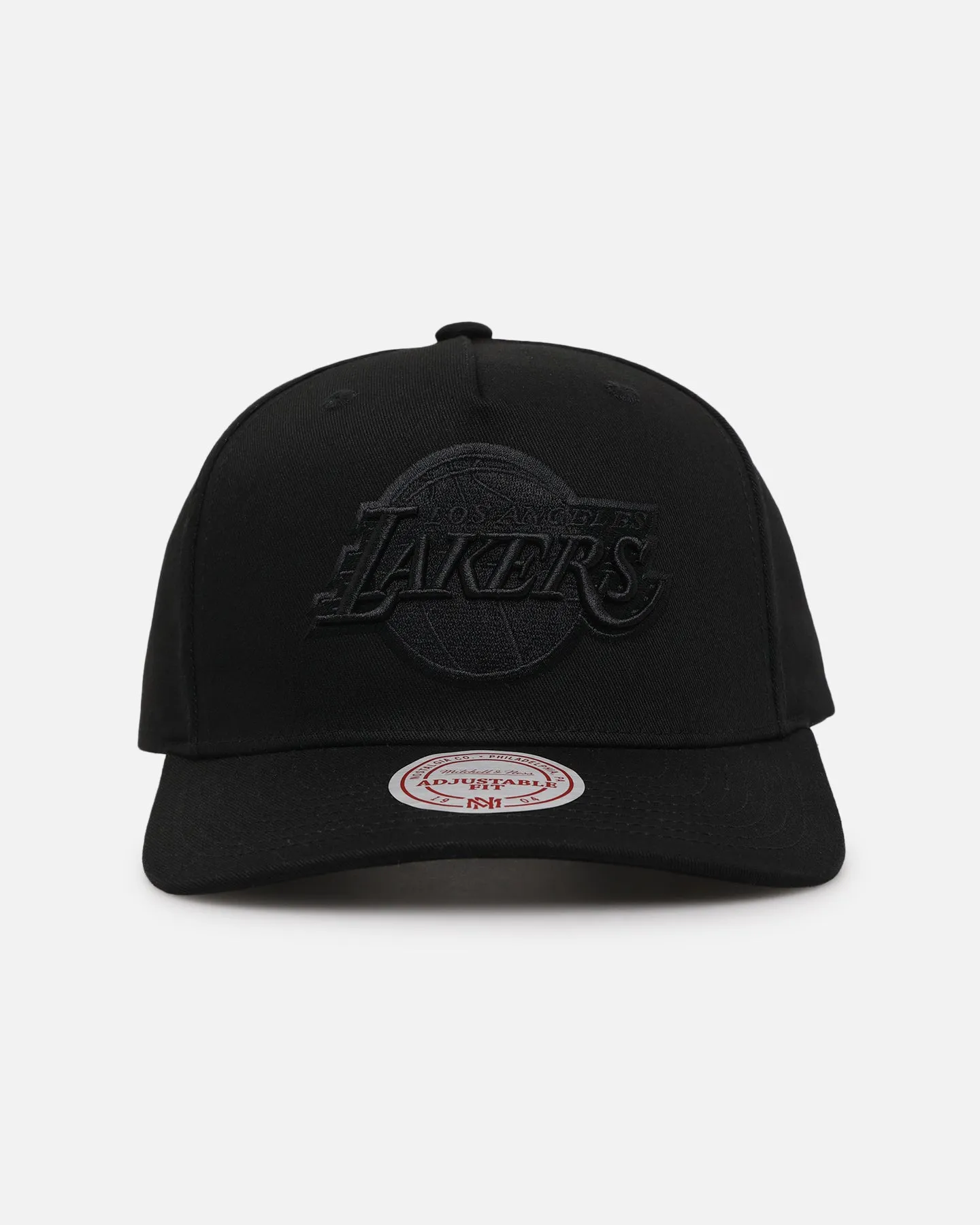 Mitchell & Ness Los Angeles Lakers 'Black Team Logo' Snapback Black