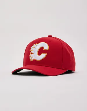 Mitchell & Ness NHL Team Grounds 2.0 Calgary Flames Snapback Hat