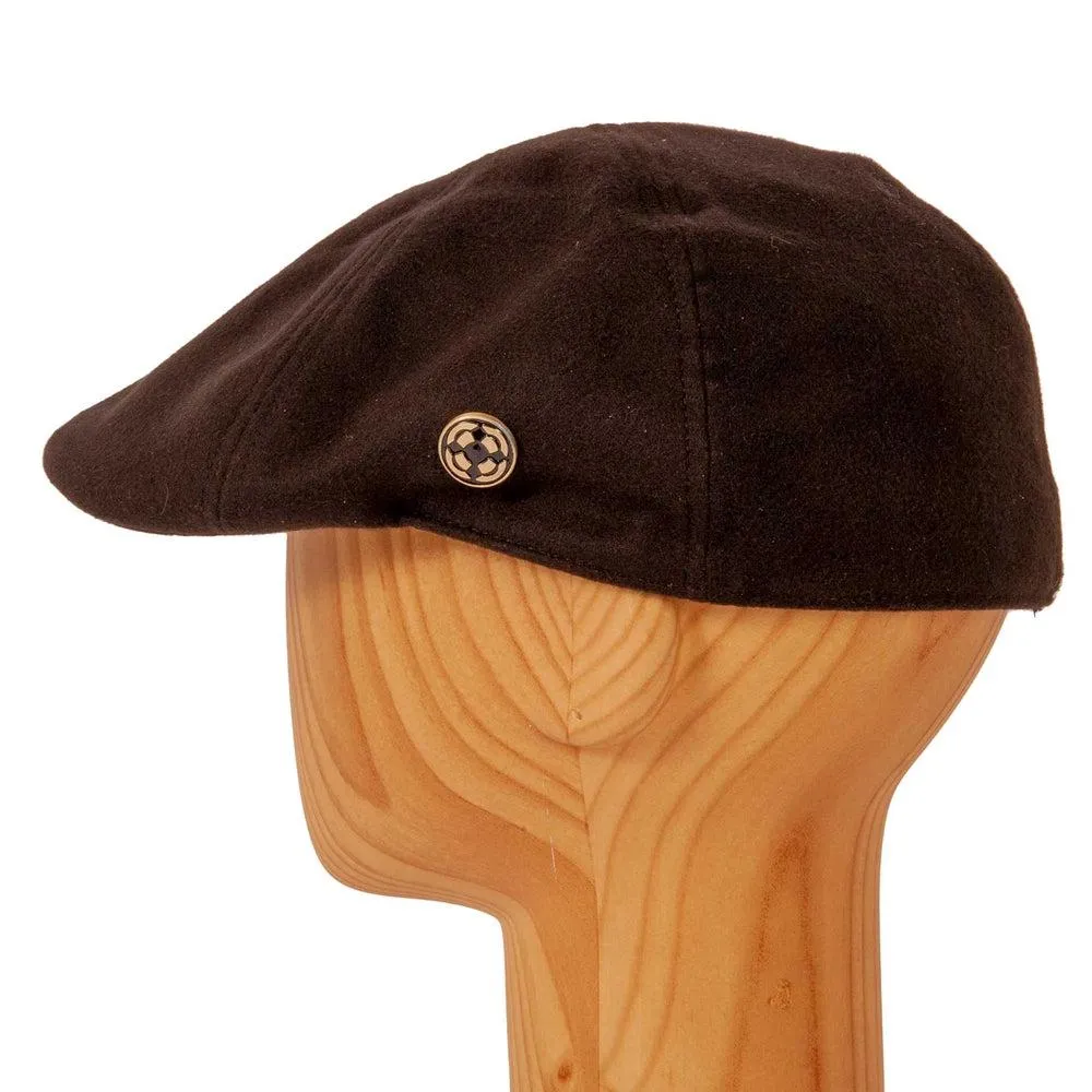 Model C | Womens Wool Flat Cap