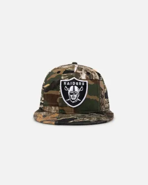 New Era Las Vegas Raiders 'Patchwork Camo' 59FIFTY Fitted Woodland Camo