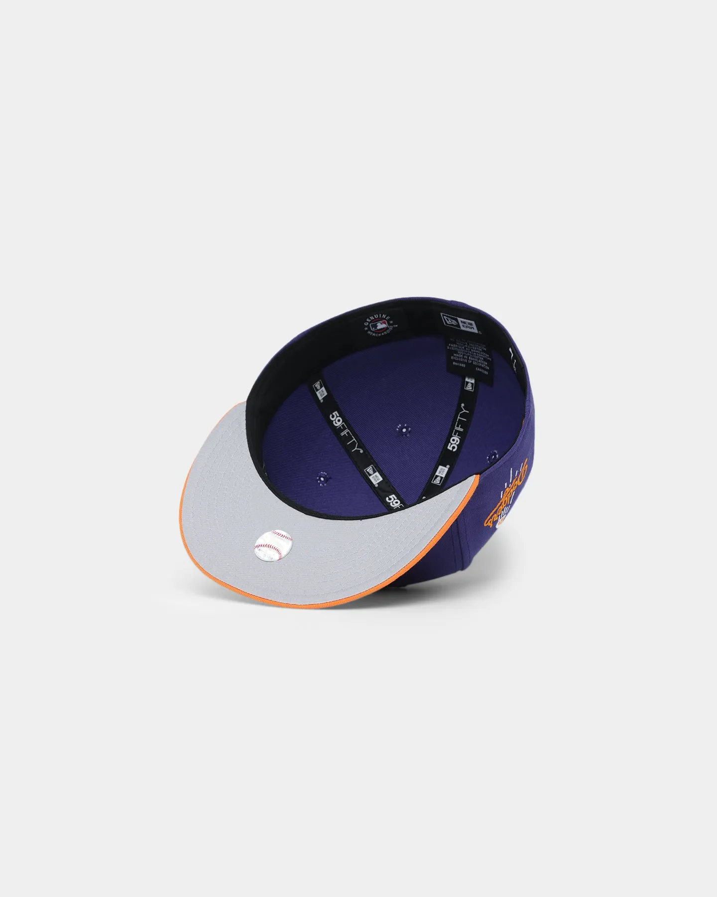 New Era Los Angeles Dodgers Purple Valley 59FIFTY Fitted Purple/Orange