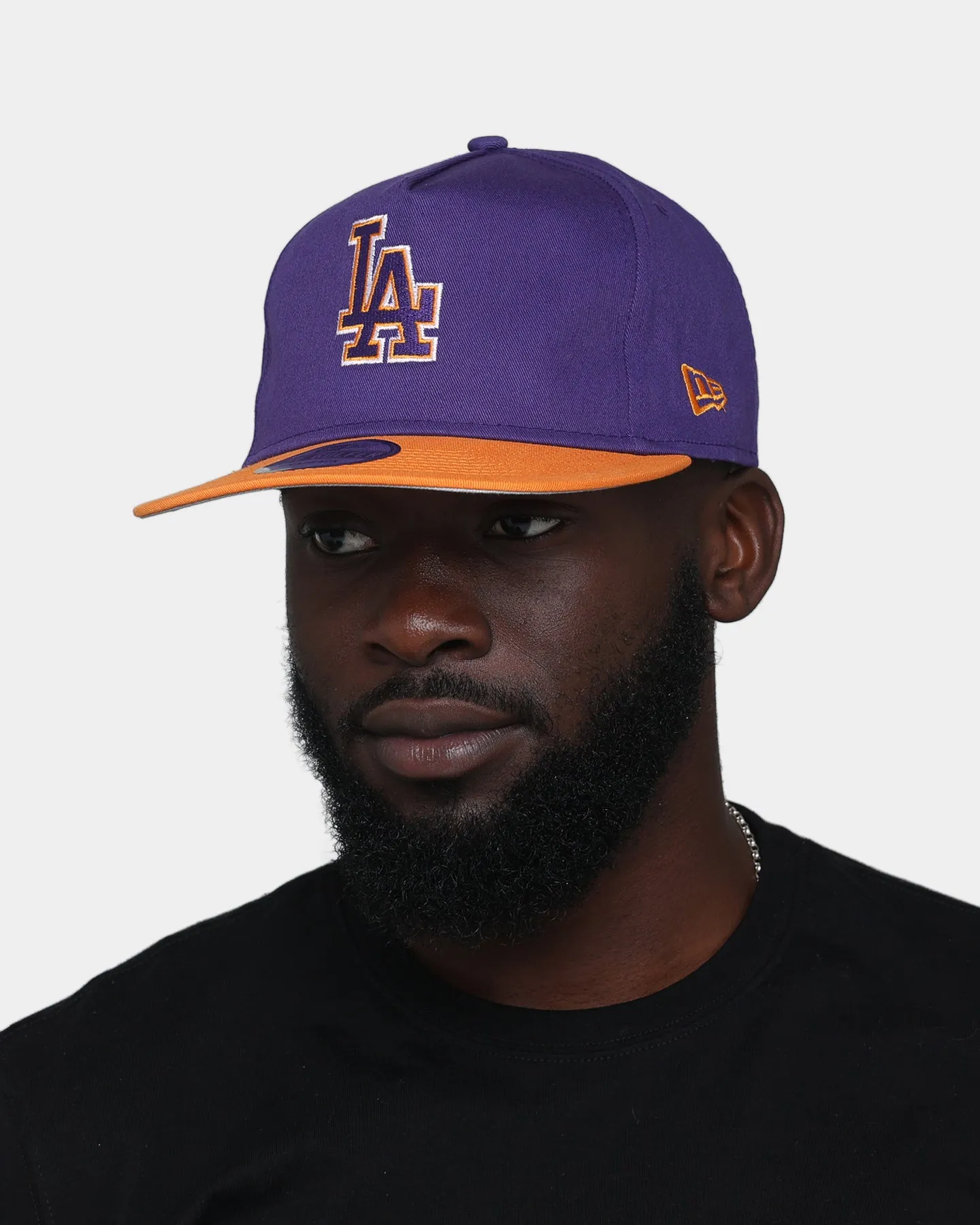 New Era Los Angeles Dodgers Purple Valley 59FIFTY Fitted Purple/Orange