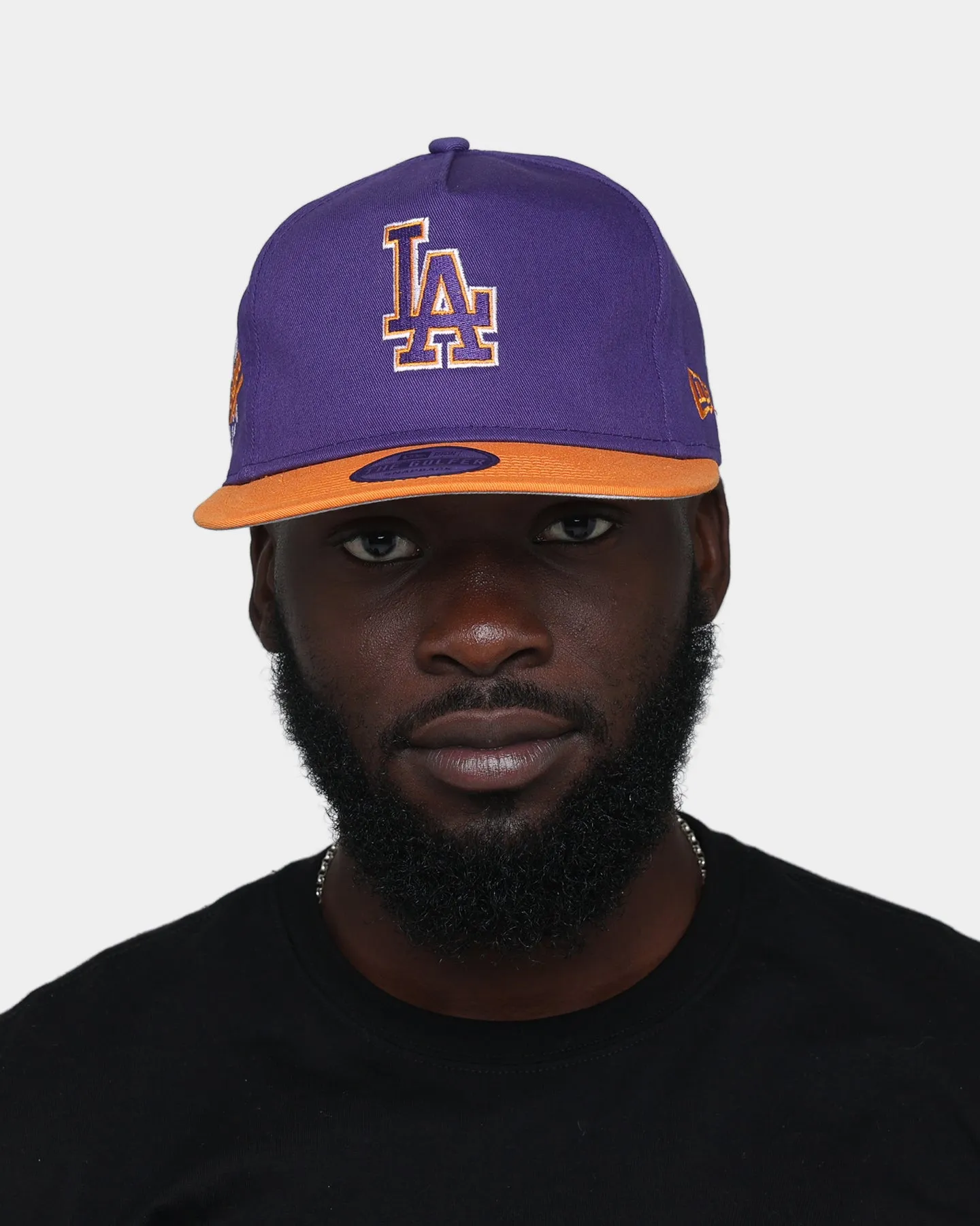 New Era Los Angeles Dodgers Purple Valley 59FIFTY Fitted Purple/Orange