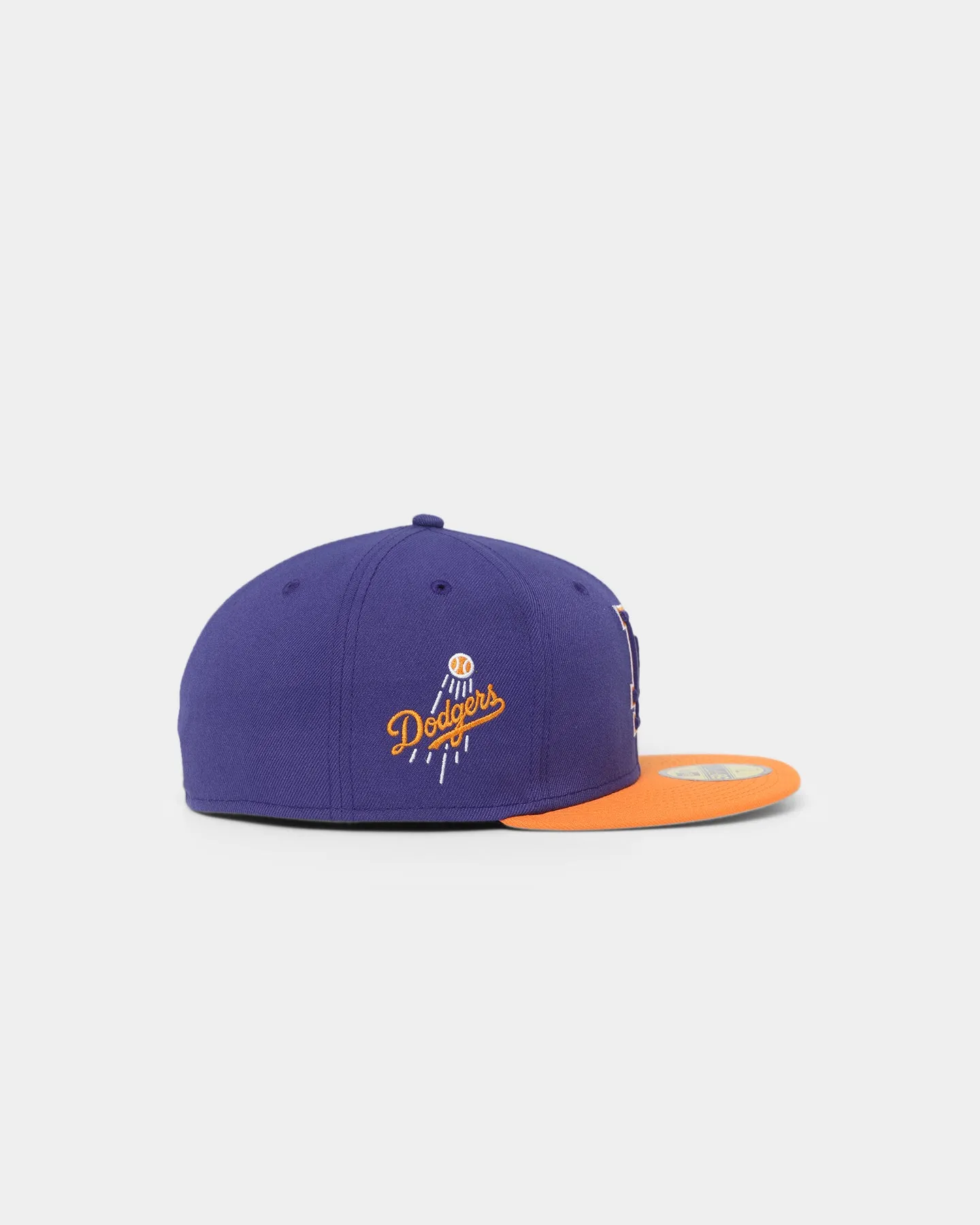 New Era Los Angeles Dodgers Purple Valley 59FIFTY Fitted Purple/Orange