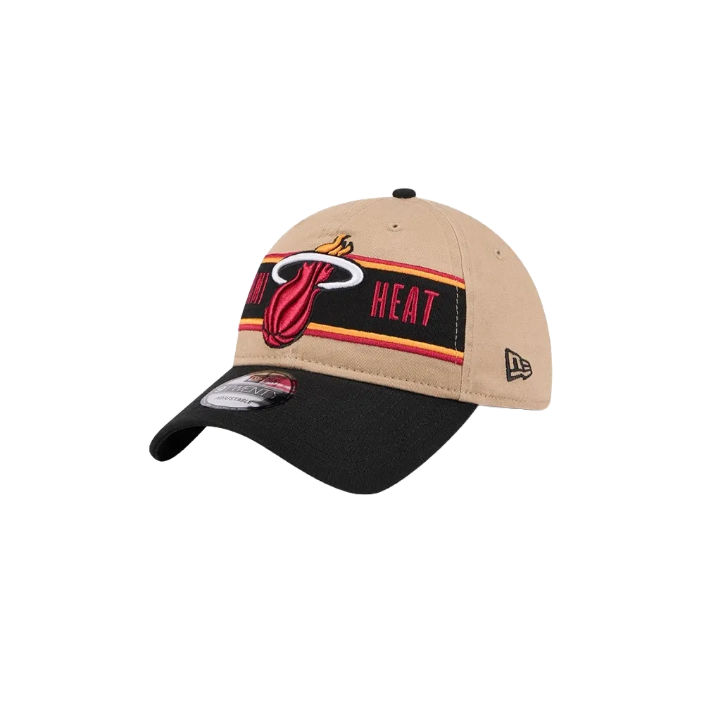 New Era Miami HEAT 2024 Draft Dad Hat