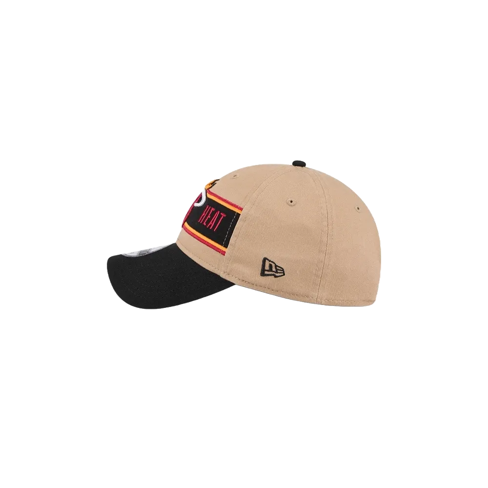 New Era Miami HEAT 2024 Draft Dad Hat