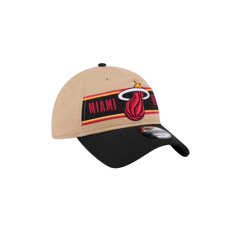 New Era Miami HEAT 2024 Draft Dad Hat