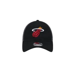 New Era Miami HEAT Team Slick Trucker Dad Hat