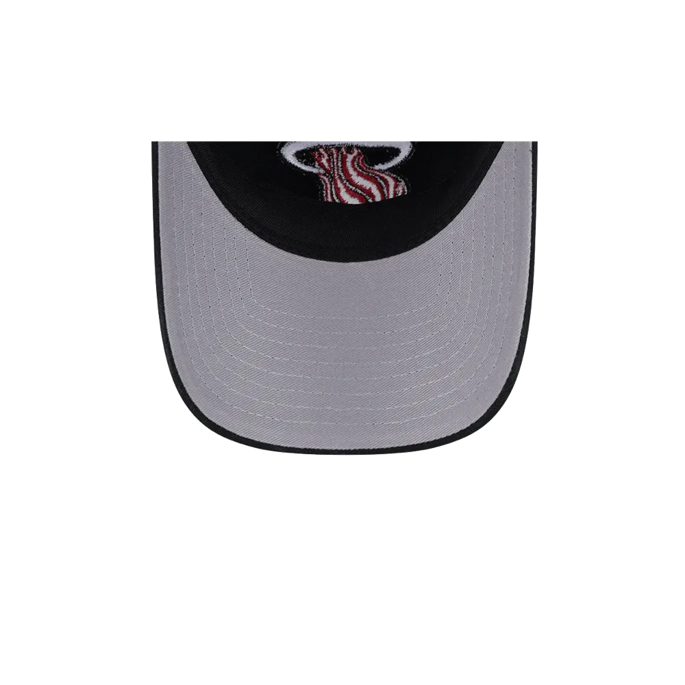New Era Miami HEAT Team Slick Trucker Dad Hat