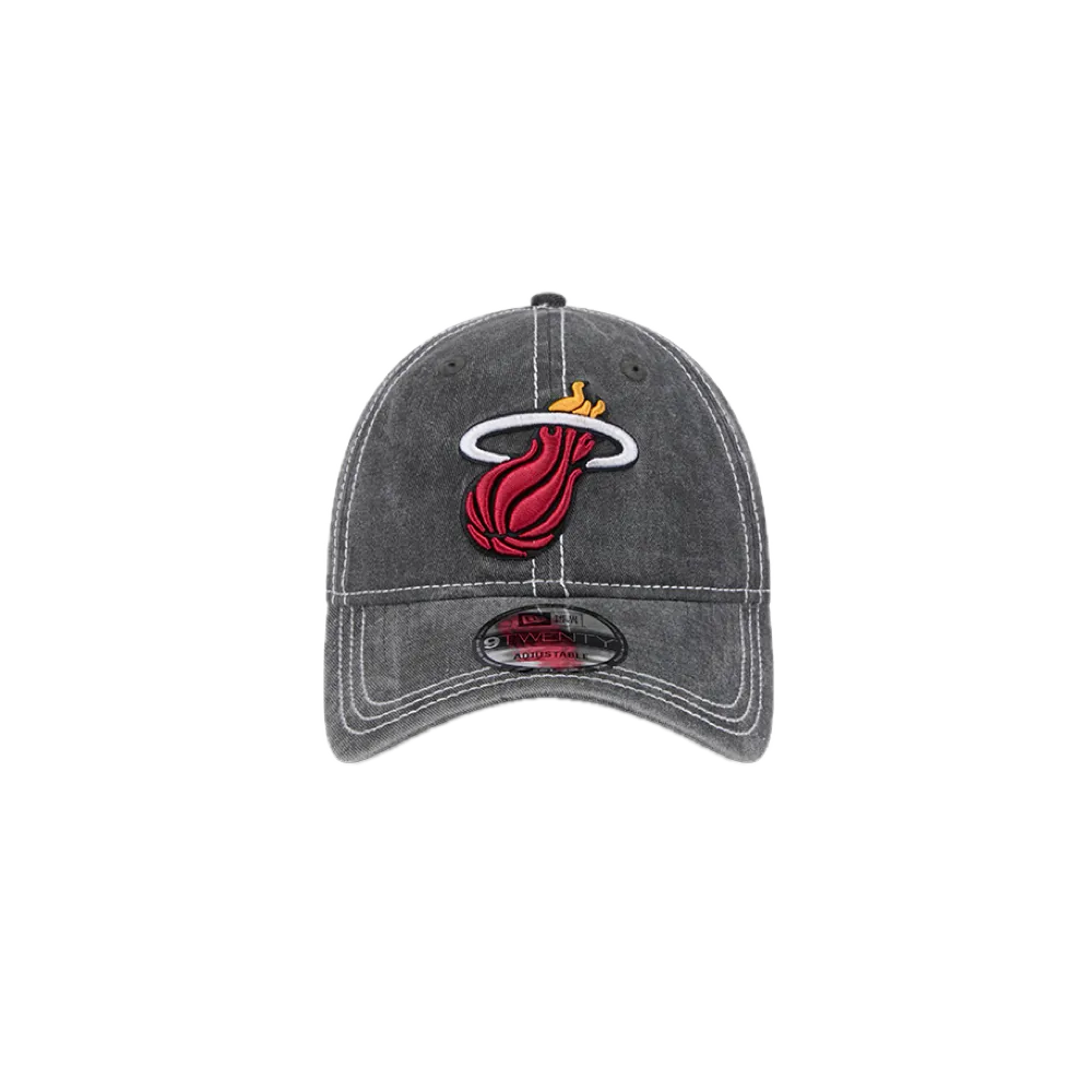 New Era Miami HEAT Washed Dad Hat