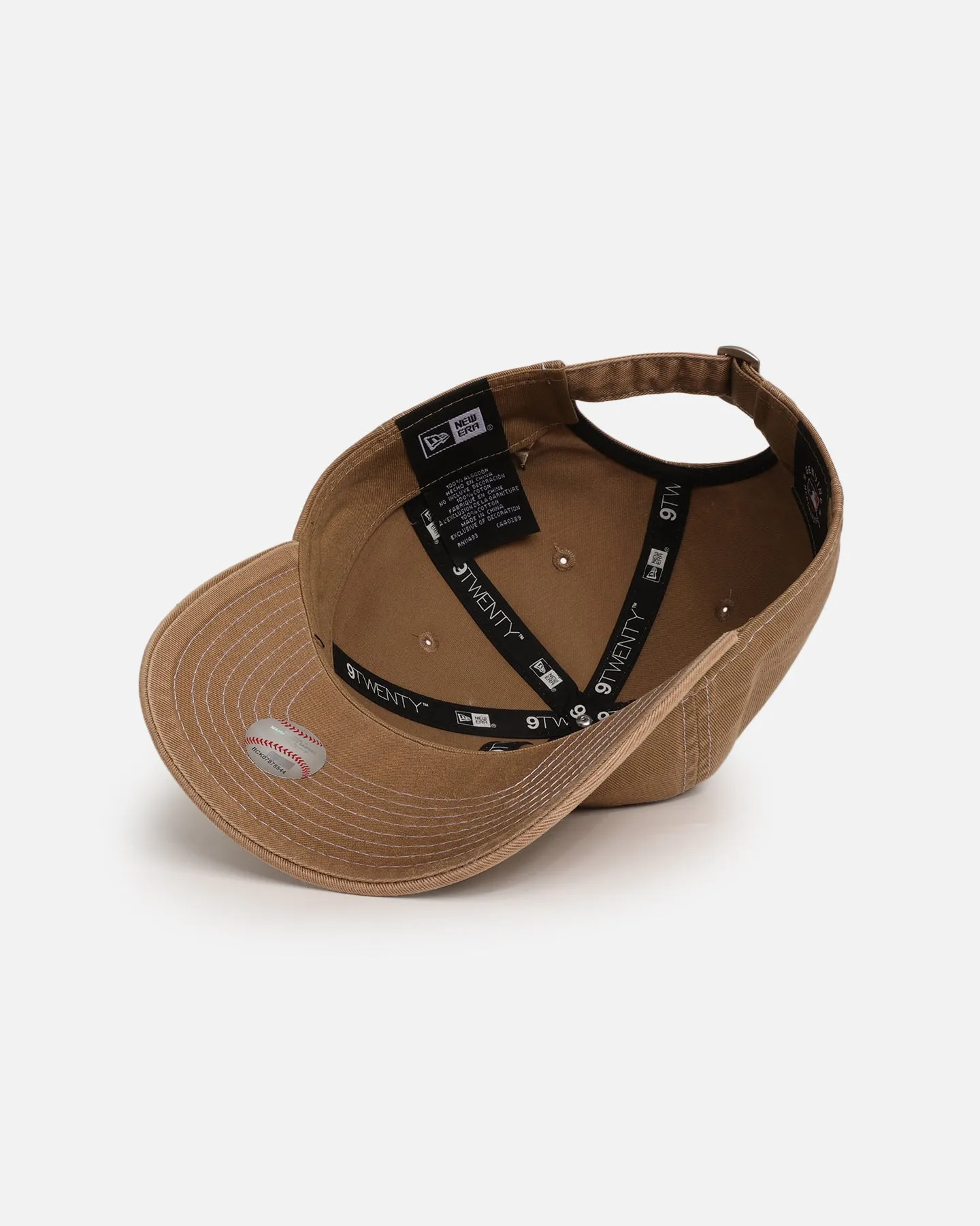 New Era New York Yankees 'Frayed' 9TWENTY Strapback Khaki