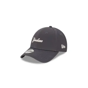New York Yankees Earth Tone Chainstitch Graphite Kids 9FORTY Adjustable