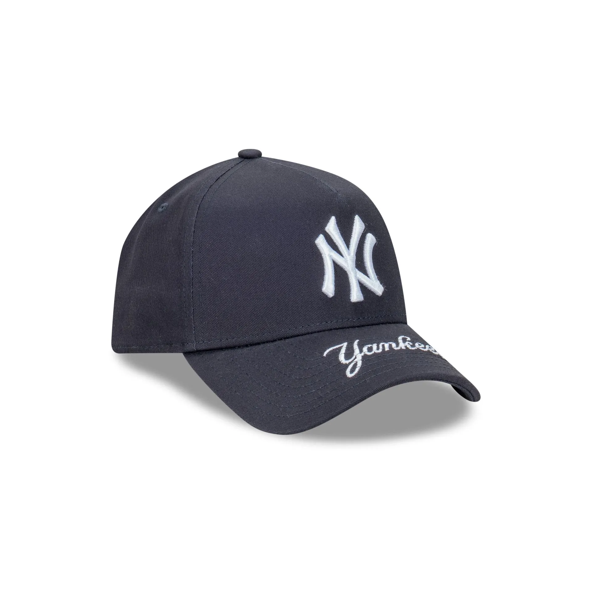 New York Yankees Team Visor Wordmark 9FORTY A-Frame Snapback