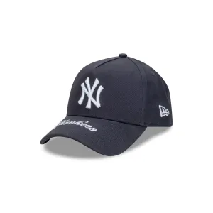 New York Yankees Team Visor Wordmark 9FORTY A-Frame Snapback