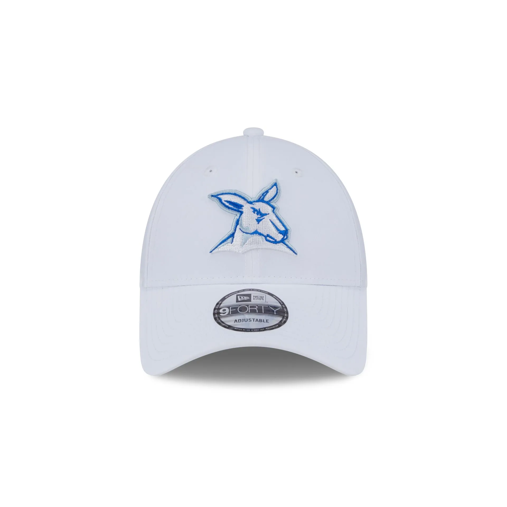 North Melbourne Kangaroos AFL On-Field '25 9FORTY Cloth Strap