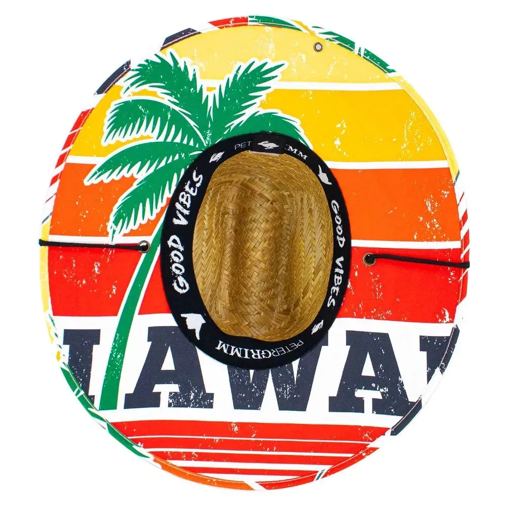 Peter Grimm Hawaii - Rye Straw Lifeguard Hat