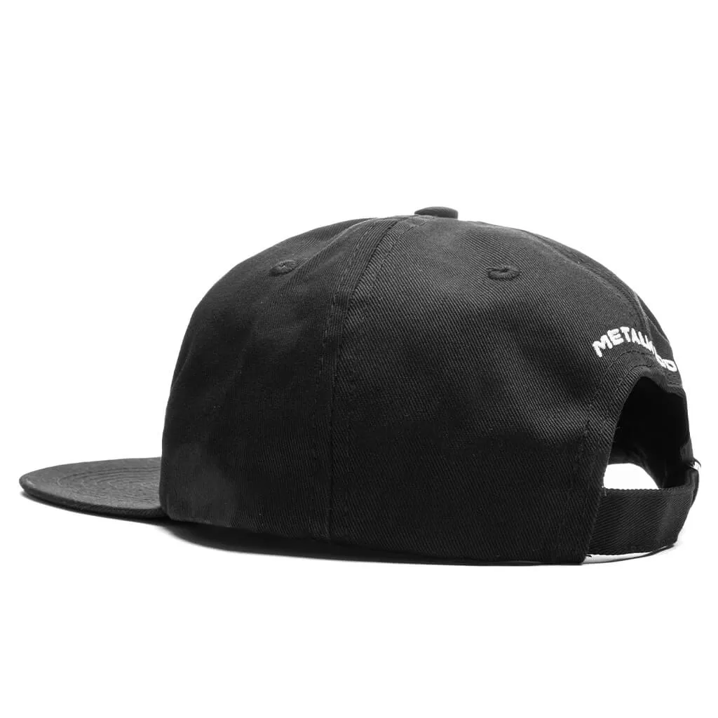 Phuk Luzin 6-Panel Strapback Hat - Black