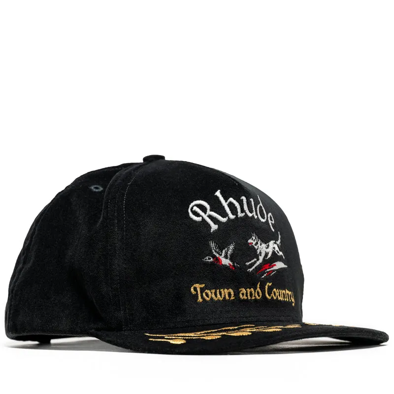 Rhude Wine Country Souvenir Hat - Black