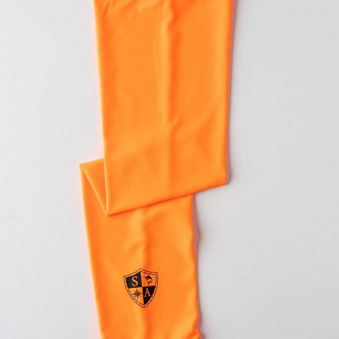 SA Single Arm Shield® | Neon Orange | Small Black Shield