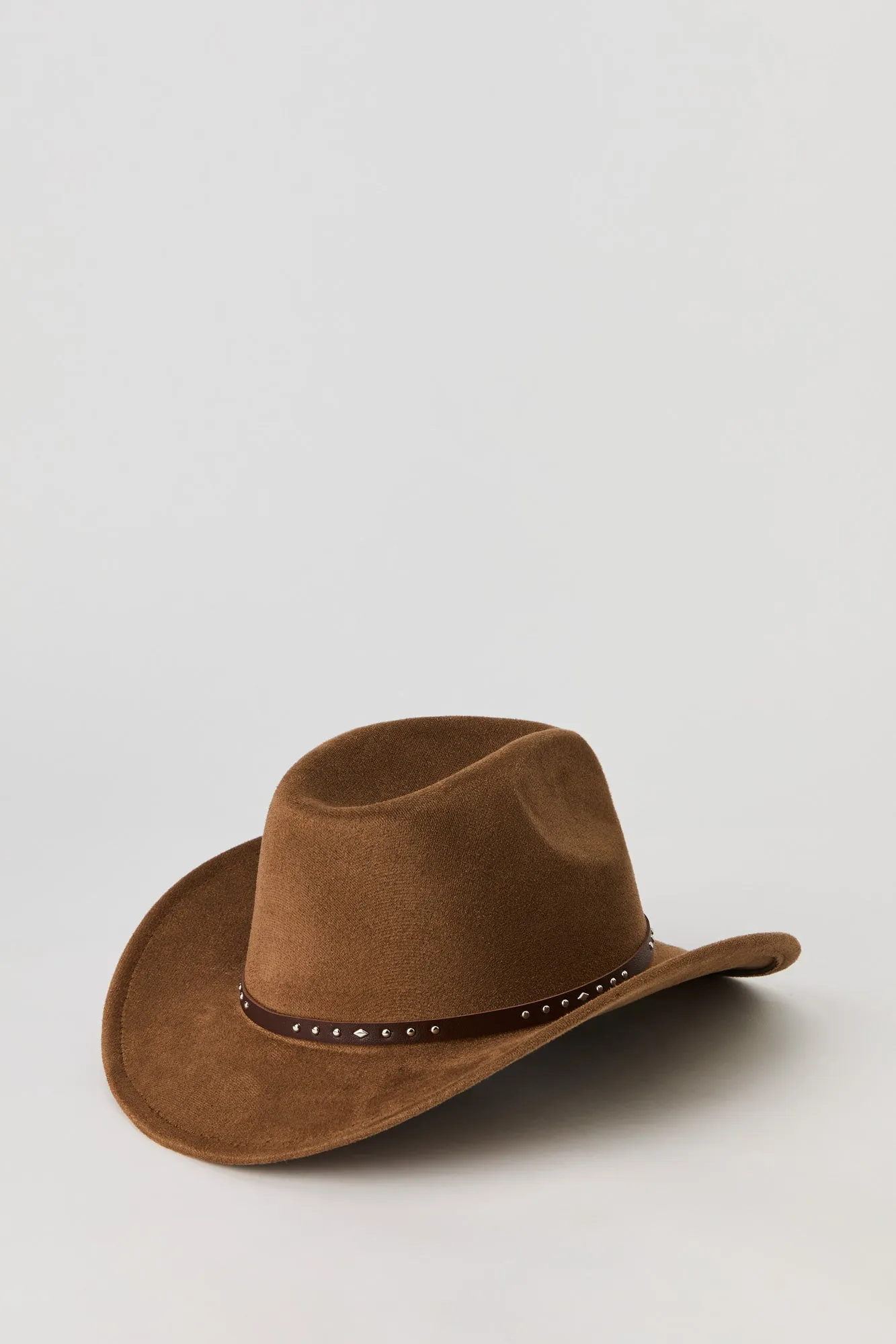 Studded Buckle Cowboy Hat