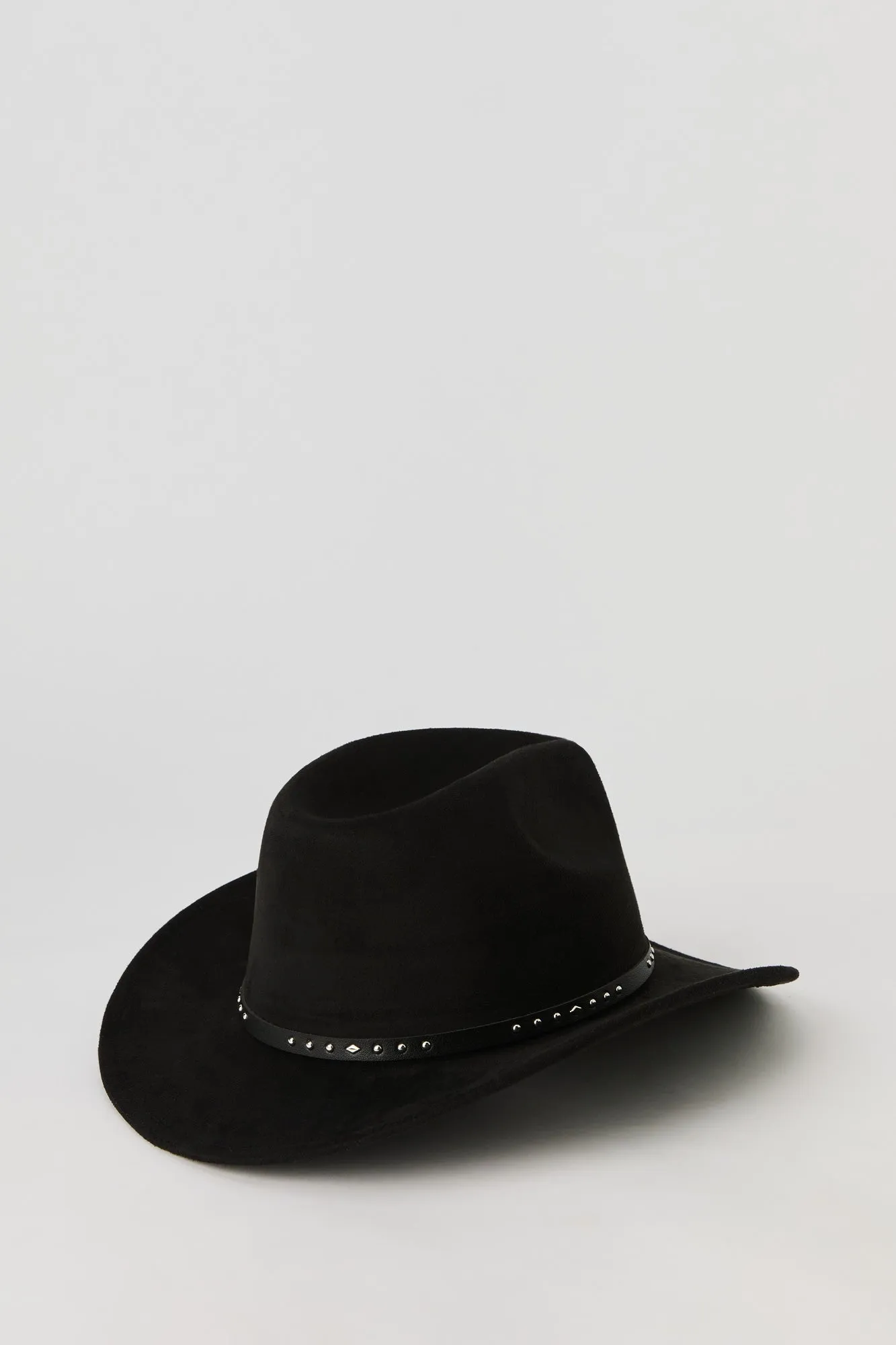 Studded Buckle Cowboy Hat