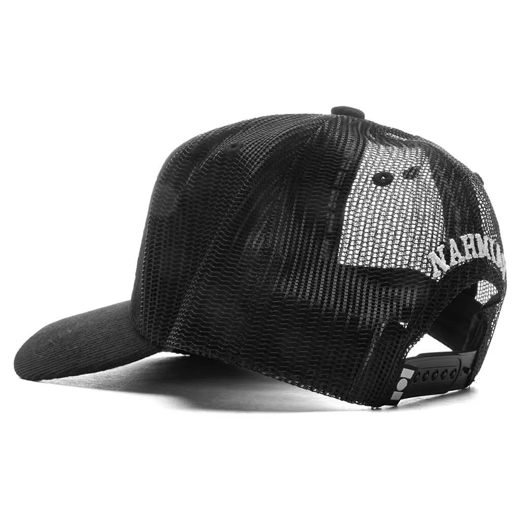 Summerland Corduroy Trucker Hat - Black
