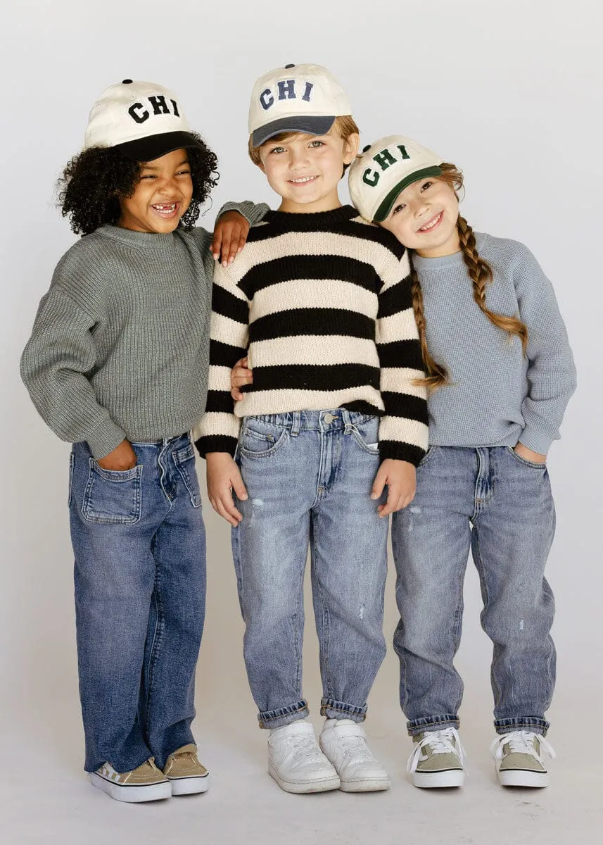 Toddler Chi 2-Tone Baseball Cap - Dark Green