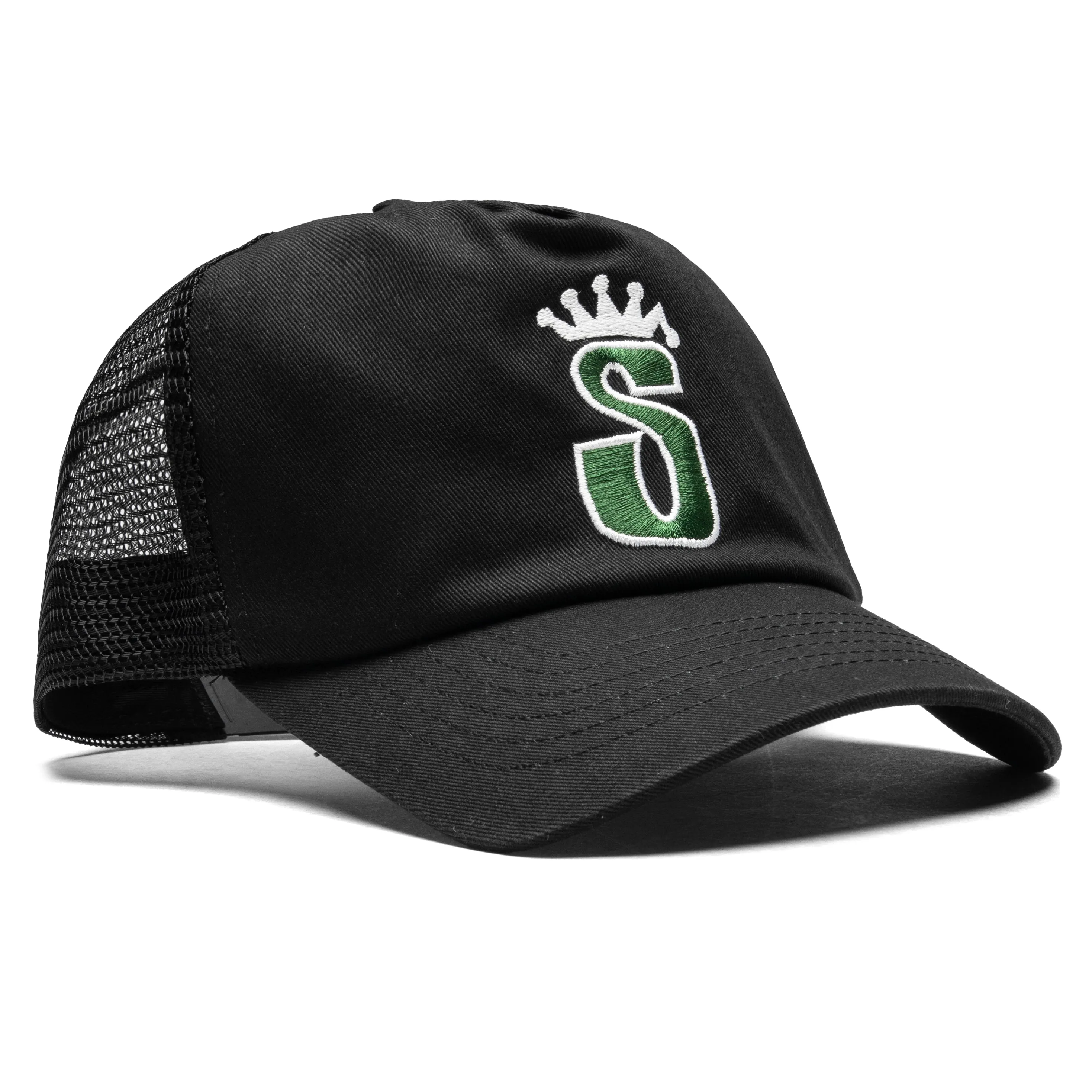 Trucker S Crown Cap - Shadow Black
