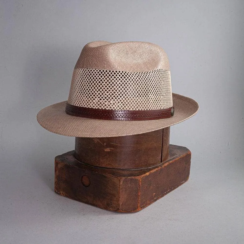 Tuscany | Mens Fedora Straw Trilby Hat