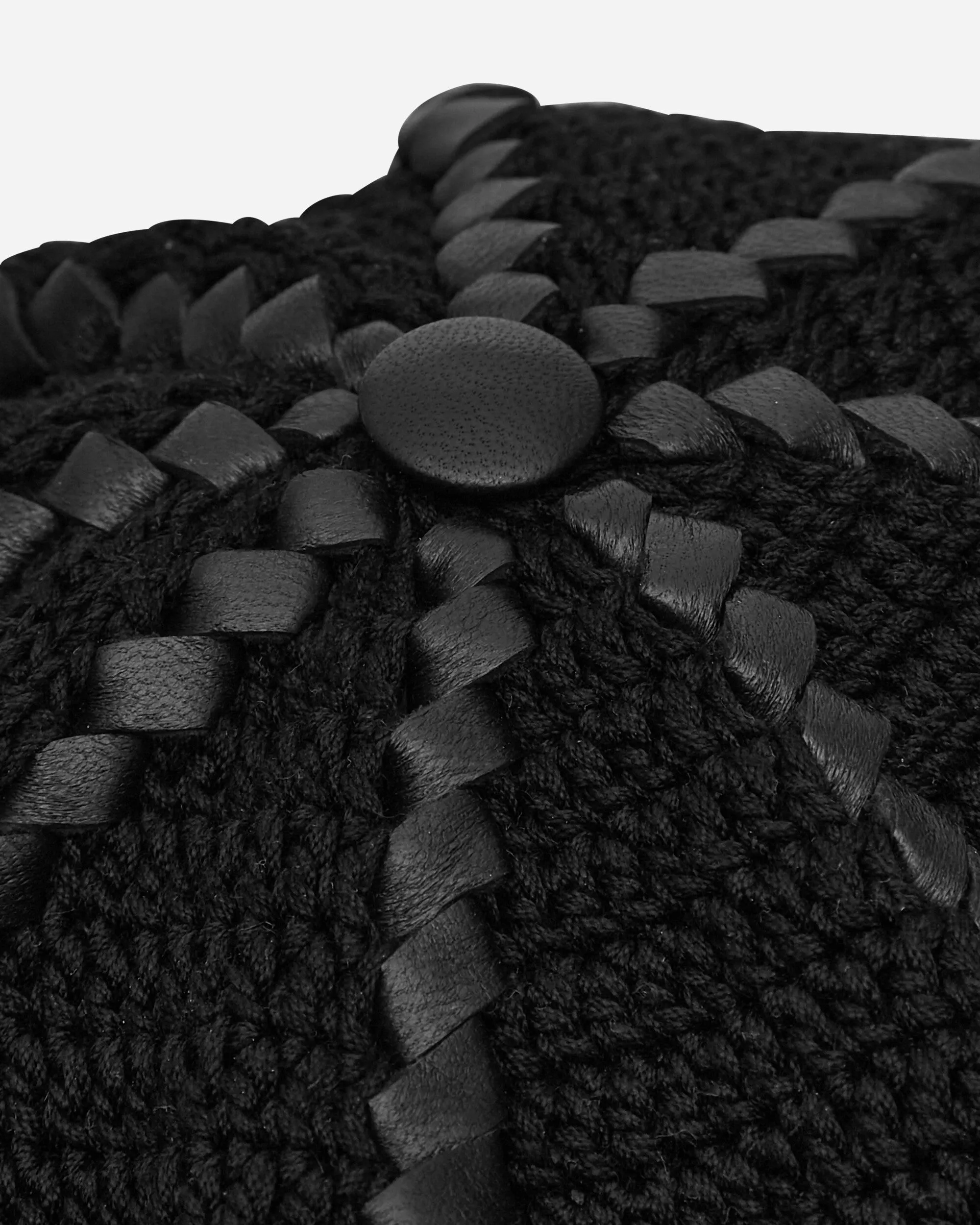 Ursa Leather Lace Bakerboy Cap