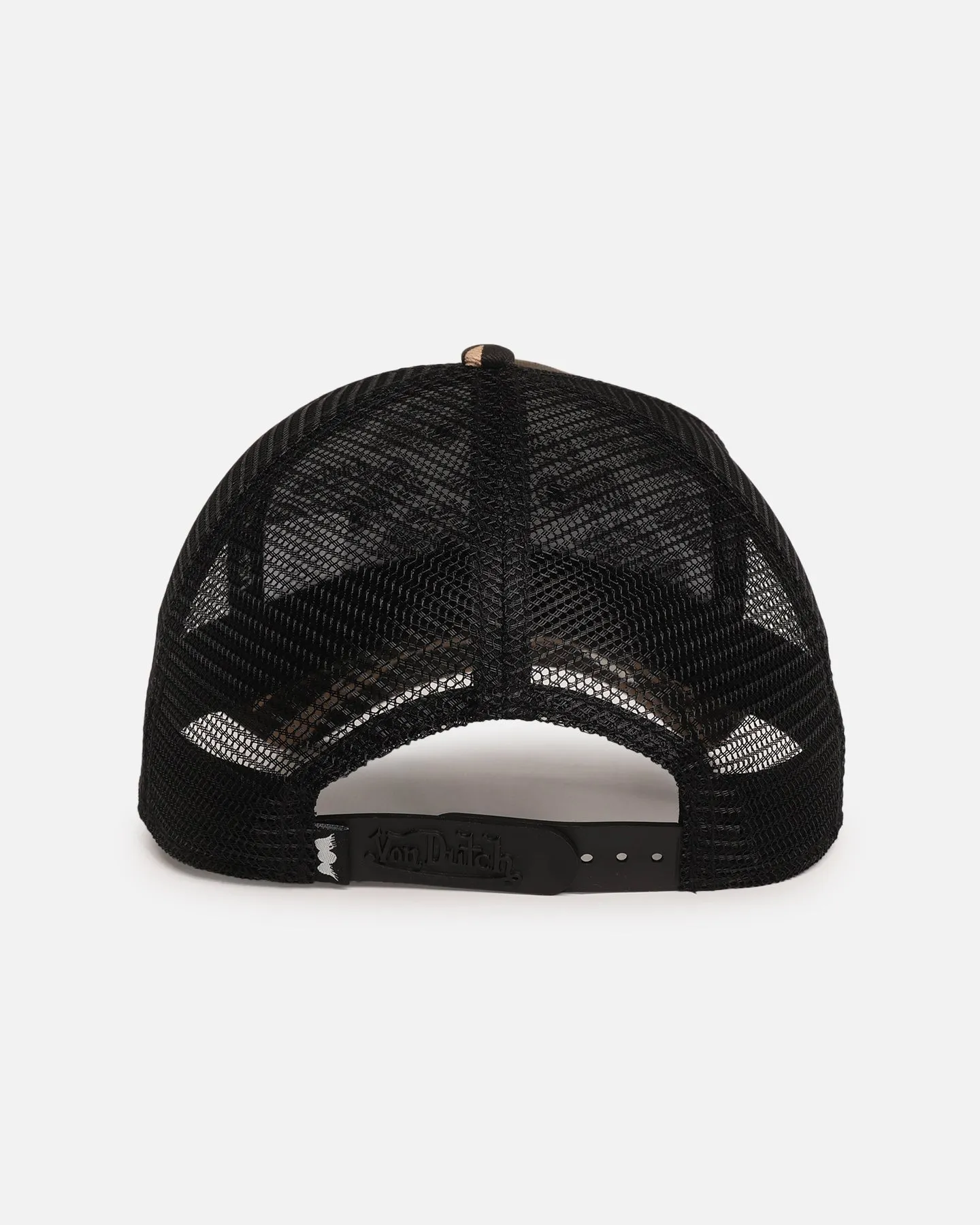 Von Dutch Trucker Snapback Hat Brown Camo