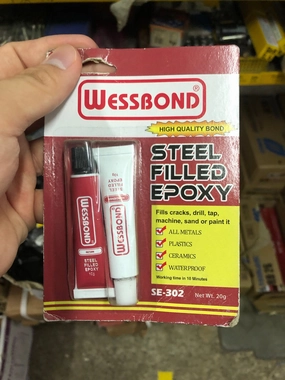 Wessbond 20g Steel Filled Epoxy | Model : GLUE-SE302