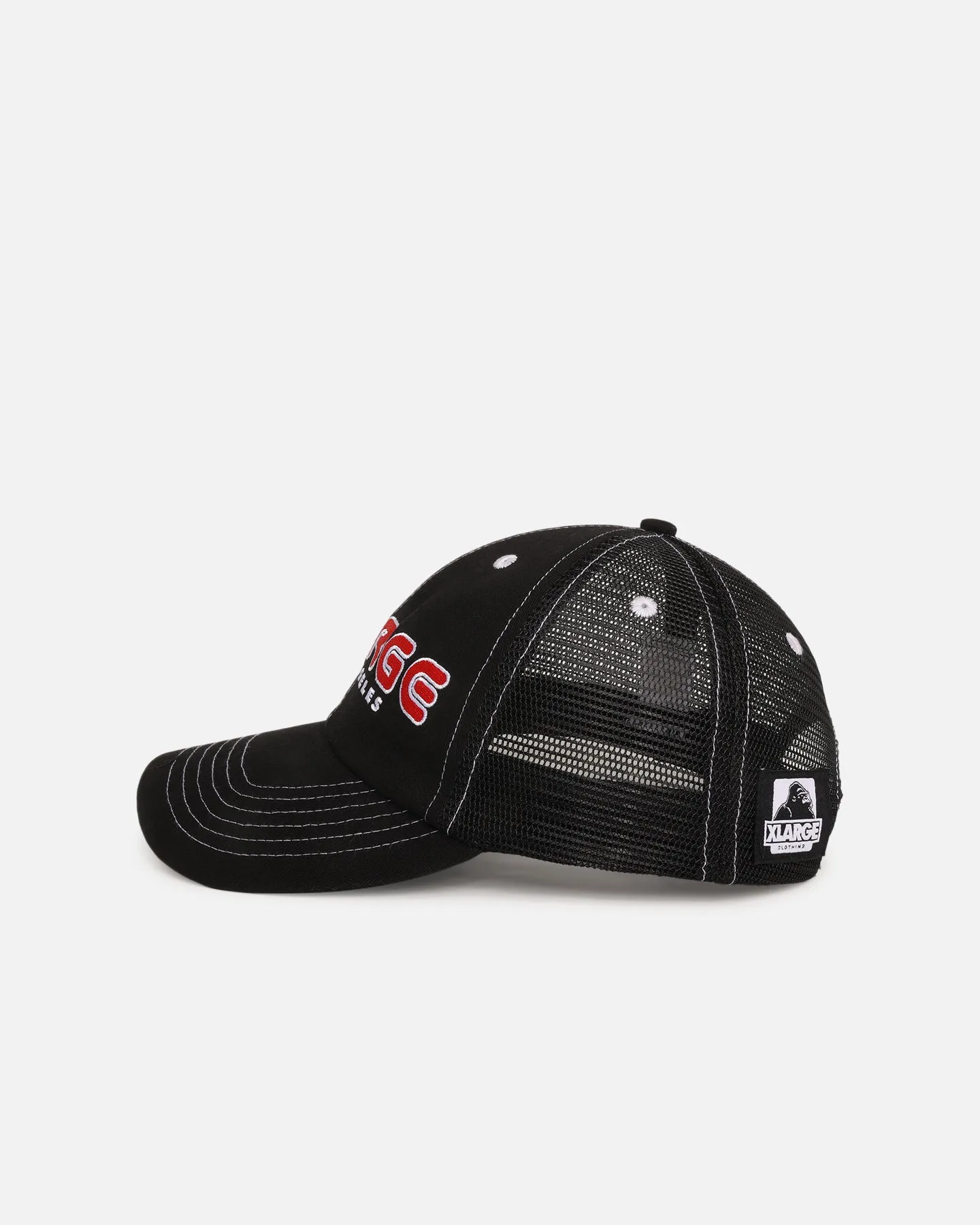 X-Large XL Star Low Pro Trucker Snapback Black
