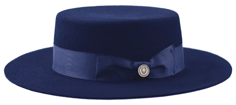 Zayden Firm Flat Top Hat by Bruno Capelo